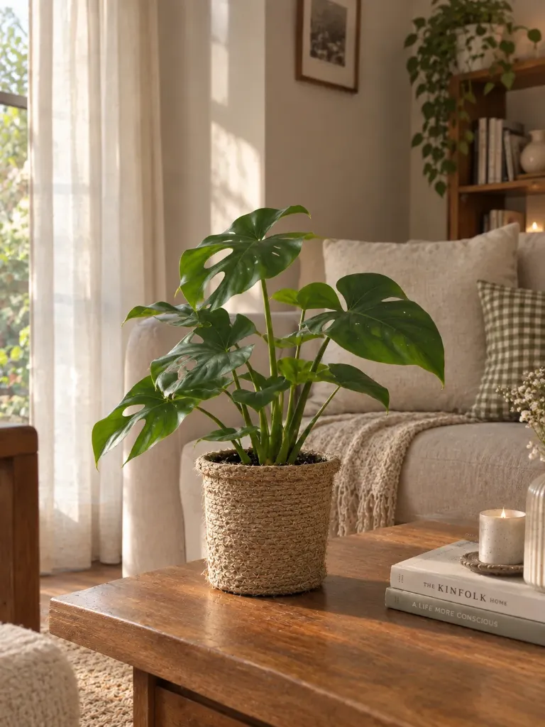 [GML001] Premium Jute-Wrapped Indoor Planter with Saucer (8")