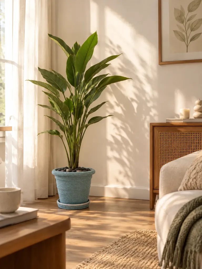 [GML003] Premium Rope-Wrapped Indoor Planter with Saucer (Grey, 8")