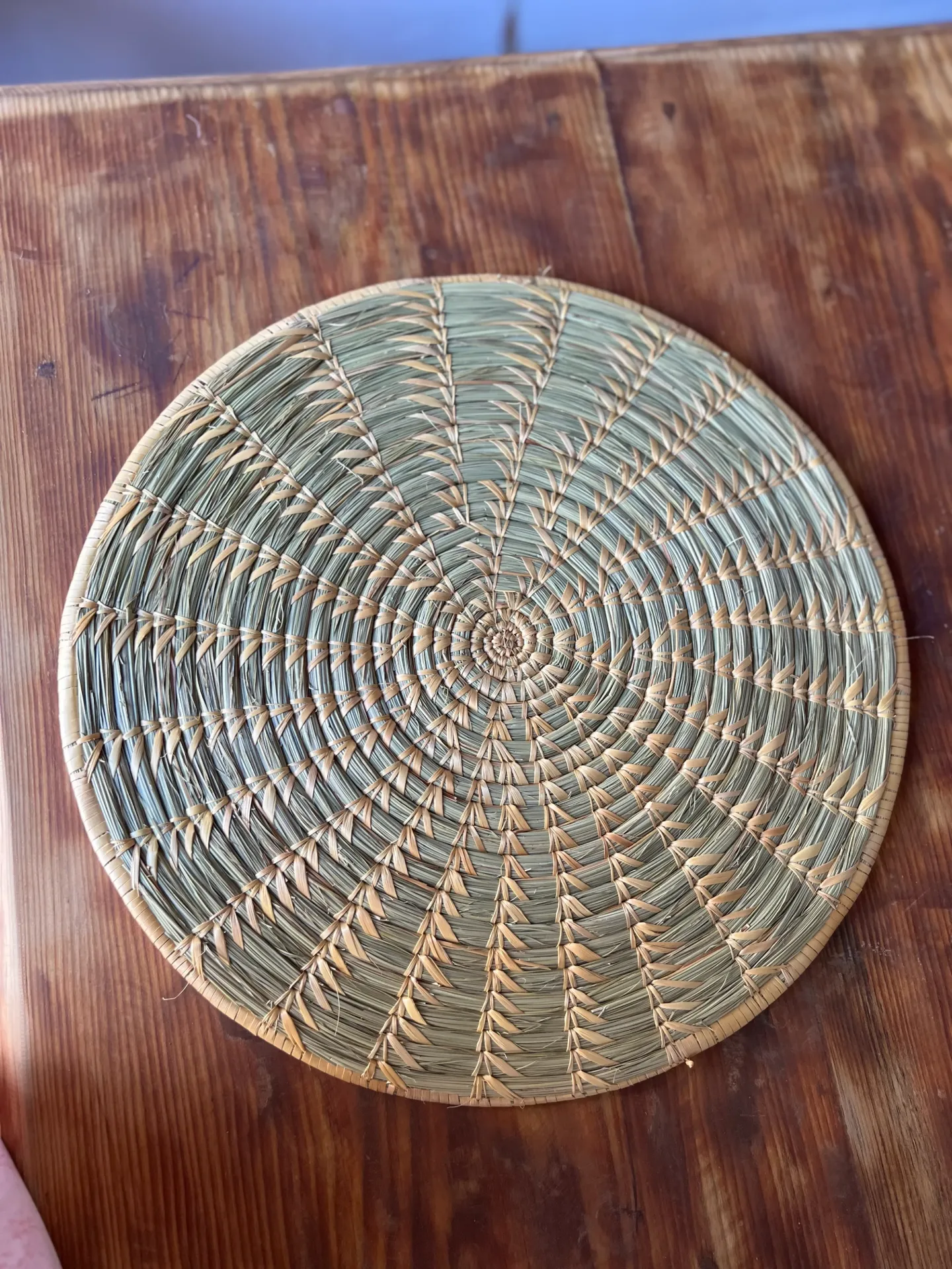 [KAS003] Traditional Handwoven vada rakhni tray mat