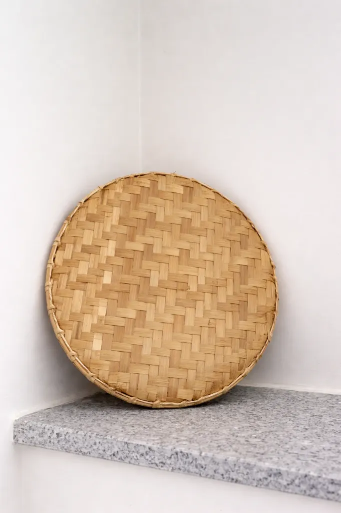 [BAM001] Traditional Bamboo Nanglo – Grain & Spice Cleaning Tray