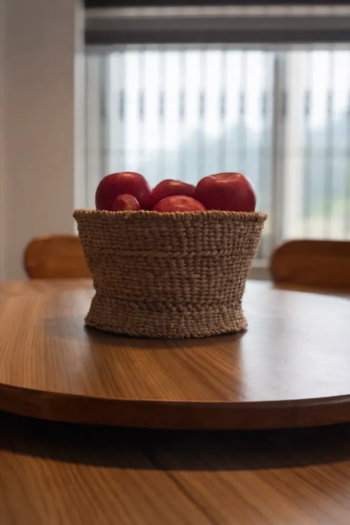 [BAM008] Multi-Purpose Wicker Basket – Handmade Utility Organizer
