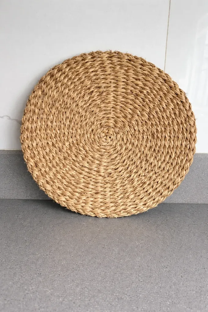 [STR005] Handmade Chakati – Round Floor Cushion
