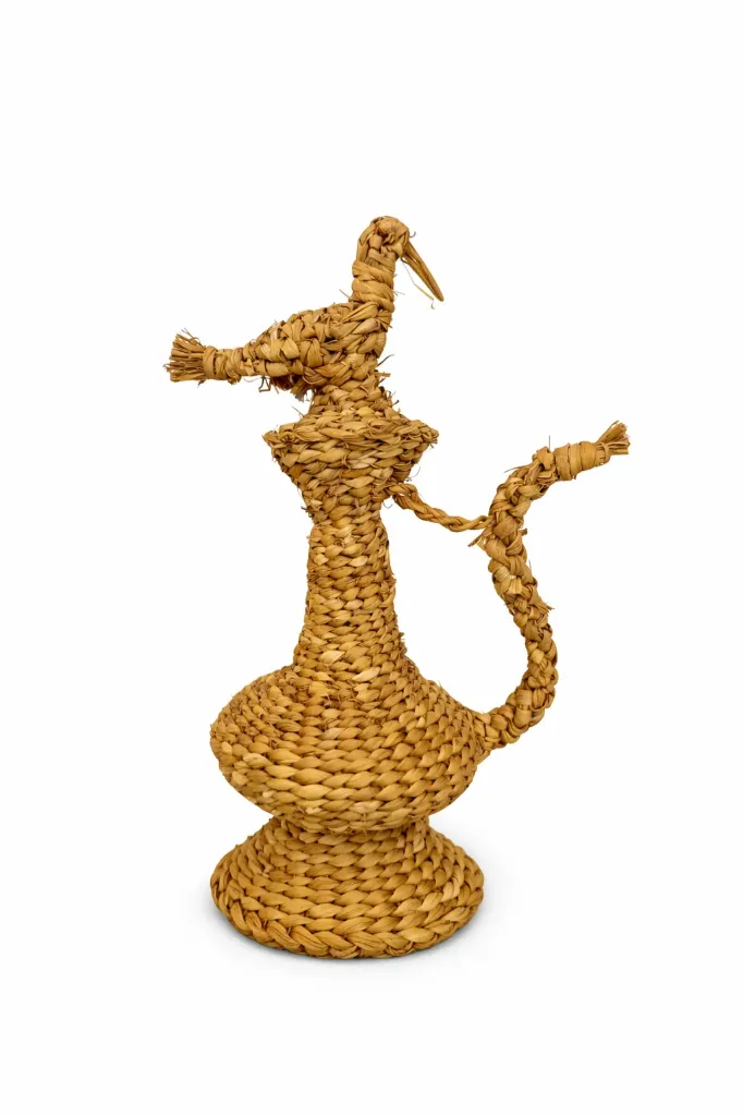 [STR009] Karuwa – Decorative Rice Straw Vessel